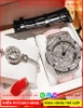 set-dong-ho-nu-davena-ngoi-sao-5-canh-mat-xoay-da-swarovski-silver-day-da-hong-dep-gia-re-timesstore-vn