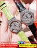 set-dong-ho-nu-davena-ngoi-sao-5-canh-mat-xoay-dinh-da-swarovski-silver-day-da-xanh-la-dep-gia-re-timesstore-vn