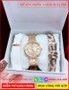 set-dong-ho-nu-guess-mat-tron-dinh-da-day-vang-gold-timesstore-vn