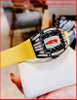 set-dong-ho-nu-hanboro-mat-oval-full-da-swarovski-day-cao-su-vang-timesstore-vn