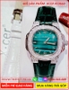 set-dong-ho-nu-xcer-mat-vuong-xanh-day-da-xanh-la-timesstore-vn