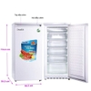 Tủ Đông Hòa Phát HCF-166P 152 lít, Dạng Đứng 6 Ngăn