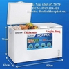 Tủ đông mini 205l 2 ngăn ( đông + mát)