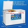 Tủ đông bán hàng 2 chế độ 2 ngăn ( Đông + Mát) 500 lít - TIẾT KIỆM ĐIỆN