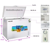 Tủ đông Hòa Phát 260l 1 chế độ đông chính hãng giá rẻ 