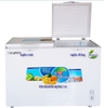 Tủ đông bán hàng 350l 2 ngăn 2 chế độ đông và mát