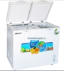 Tủ đông Hòa Phát 210l ,2 ngăn đông và mát.