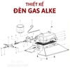 Đèn Sưởi Úm Gas ALKE