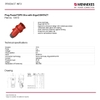 Catalogue phích cắm công nghiệp 3 Pha - 16A - 5 chân- IP 44 - Mã 13510
