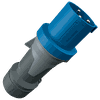 Phích cắm công nghiệp CEE, Mennekes không kín nước 1 Pha - 63A - 3 chân- IP 44 - Mã 3212