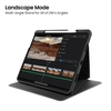 Bao da Tomtoc Vertical từ tính đa góc Inspire Tri-Mode cho iPad Pro 12.9 inch 2021 B02-008