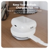 Bộ Sạc Không Dây HYPERJUICE QI2 2-IN-1 Magnetic Charging Stand HJ3310