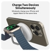 Bộ Sạc Không Dây HYPERJUICE QI2 2-IN-1 Magnetic Charging Stand HJ3310