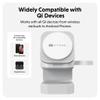 Bộ Sạc Không Dây HYPERJUICE QI2 3-IN-1 Magnetic Charging Stand HJ3320