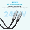Cáp Sạc Nhanh Cuktech USB-C To USB-C 6A 240W Hít Từ Tính – CMC610