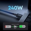 Cáp Thunderbolt 5 ANKER Prime USB-C To USB-C (0.5M, 80Gbps, 240W) - A84N1