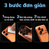 Miếng dán bảo vệ camera SLR HODA Sapphire cho iPhone 17 Pro và 17 Pro Max (Monocular Like Design)