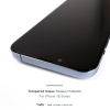Miếng dán cường lực kèm khung trợ dán HODA chống nhìn trộm cho iPhone 13 Pro Max (6.7)