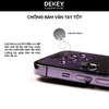 Miếng dán cường lực có khung trợ dán DEKEY 3D Master Glass Sentery (chống nhìn trộm) cho iPhone