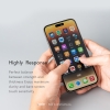 Miếng dán cường lực kèm khung trợ dán HODA chống bám vân tay cho iPhone 15 series