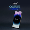 Miếng dán cường lực kèm khung trợ dán HODA Sapphire cho iPhone 13 series (Dust-Free)