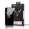 Miếng dán cường lực MIPOW KINGBULL PREMIUM SILK HD iPhone 16 | 16 Plus | 16 Pro | 16 Pro Max  (FULL VIỀN ĐEN)