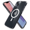 Ốp Lưng iPhone 15 PLUS SPIGEN Crystal Hybrid Magfit White