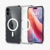 Ốp Lưng iPhone 16 PLUS SPIGEN Crystal Hybrid Magfit White