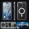Ốp Lưng iPhone 15 PRO MAX SPIGEN Magsafe Crystal Hybrid Magfit White