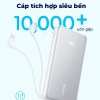 Pin Dự Phòng Anker Zolo 22.5W 20000 Tích Hợp Cáp USB-C - A110E