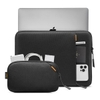 Túi chống sốc Tomtoc 360 Protective kèm túi phụ kiện cho Macbook 13 inch A13-C12