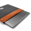 Túi chống sốc Tomtoc Felt & PU Leather cho Macbook 16 inch Gray H16-E01Y