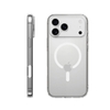 Ốp Lưng Magsafe Mipow Kingbull Button control Tempered Glass Transparent iPhone 17 Pro Max MGB17D