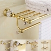 THANH VẮT KHĂN ĐÔI  ĐÍNH PHA LÊ -16002 CLEANMAX