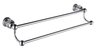 THANH VẮT KHĂN ĐÔI  ĐÍNH PHA LÊ -16002 CLEANMAX