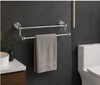 THANH VẮT KHĂN ĐÔI  ĐÍNH PHA LÊ -16002 CLEANMAX