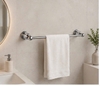 THANH VẮT KHĂN ĐƠN ĐÍNH PHA LÊ - 16001 CLEANMAX