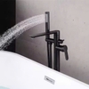 VÒI + SEN BỒN ĐẶT SÀN MÀU ĐEN - 2609H CLEANMAX