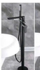 VÒI + SEN BỒN ĐẶT SÀN MÀU ĐEN - 2609H CLEANMAX