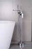 VÒI + SEN BỒN ĐẶT SÀN MÀU ĐEN - 2609H CLEANMAX