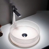 LAVABO THỦY TINH PHA LÊ - CTT.GB301W  CLEANMAX