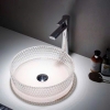 LAVABO THỦY TINH PHA LÊ - CTT.GB301W  CLEANMAX