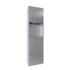 TỦ ĐỰNG GIẤY VỆ SINH CÔNG CỘNG ÂM TƯỜNG KÈM THÙNG RÁC 34555
