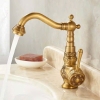 VÒI LAVABO ĐỒNG CỔ ĐIỂN CA6201