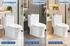 BÀN CẦU LIỀN CHẬU KẾT HỢP CHẬU RỬA - BLC010 CLEANMAX