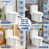 BÀN CẦU LIỀN CHẬU KẾT HỢP CHẬU RỬA - BLC010 CLEANMAX