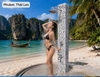 VÒI SEN TẮM ÂM, LẮP BỂ BƠI, TẮM NGOÀI TRỜI, VƯỜN, GẮN CỘT- SNT102