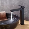 VÒI CHẬU RỬA MẶT MÀU ĐEN CAO 30cm- V66 DEN