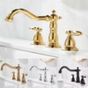 Vòi lavabo 3 lỗ kiểu tân cổ điển CLEANMAX - CA5057D (màu croom)
