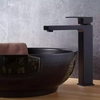 VÒI CHẬU RỬA MẶT MÀU ĐEN CAO 30cm- V66 DEN
